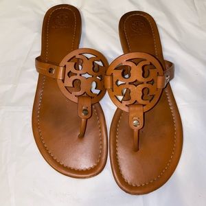 Tory Burch Miller Logo Sandals